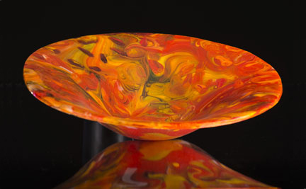 orange dish
